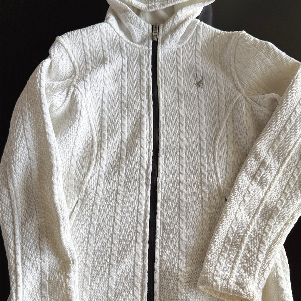 Spyder White Core Sweater Hoodie